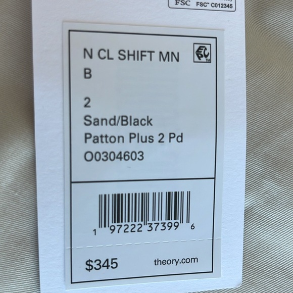 Theory A-line Shift Dress - Picture 5 of 5